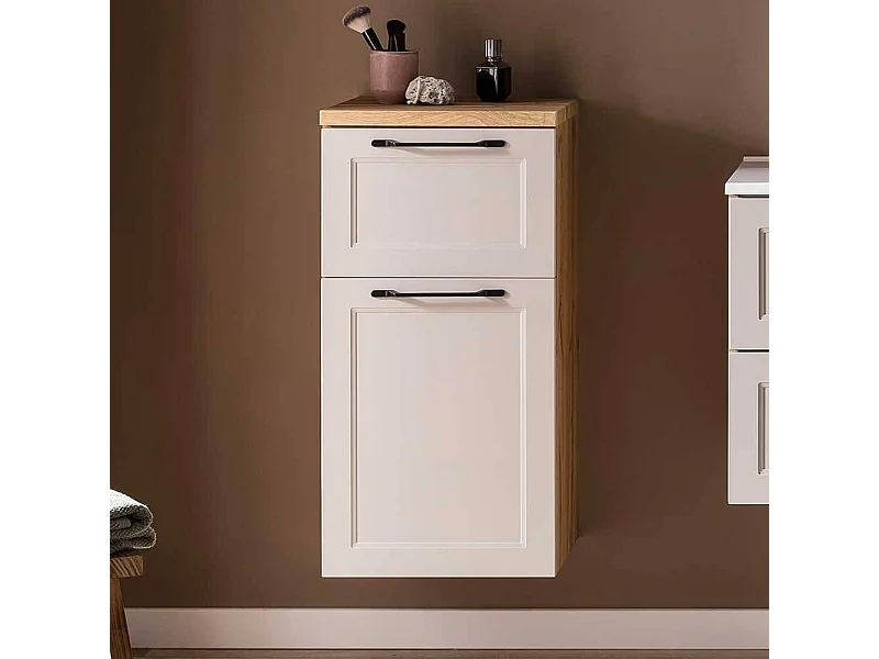 Badezimmerschrank Beistellschrank Bad im Landhausstil 40 cm breit