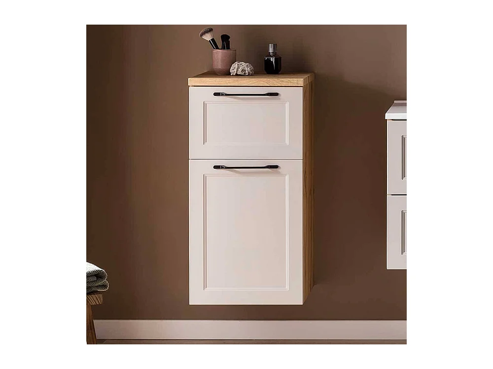 Badezimmerschrank Beistellschrank Bad im Landhausstil 40 cm breit