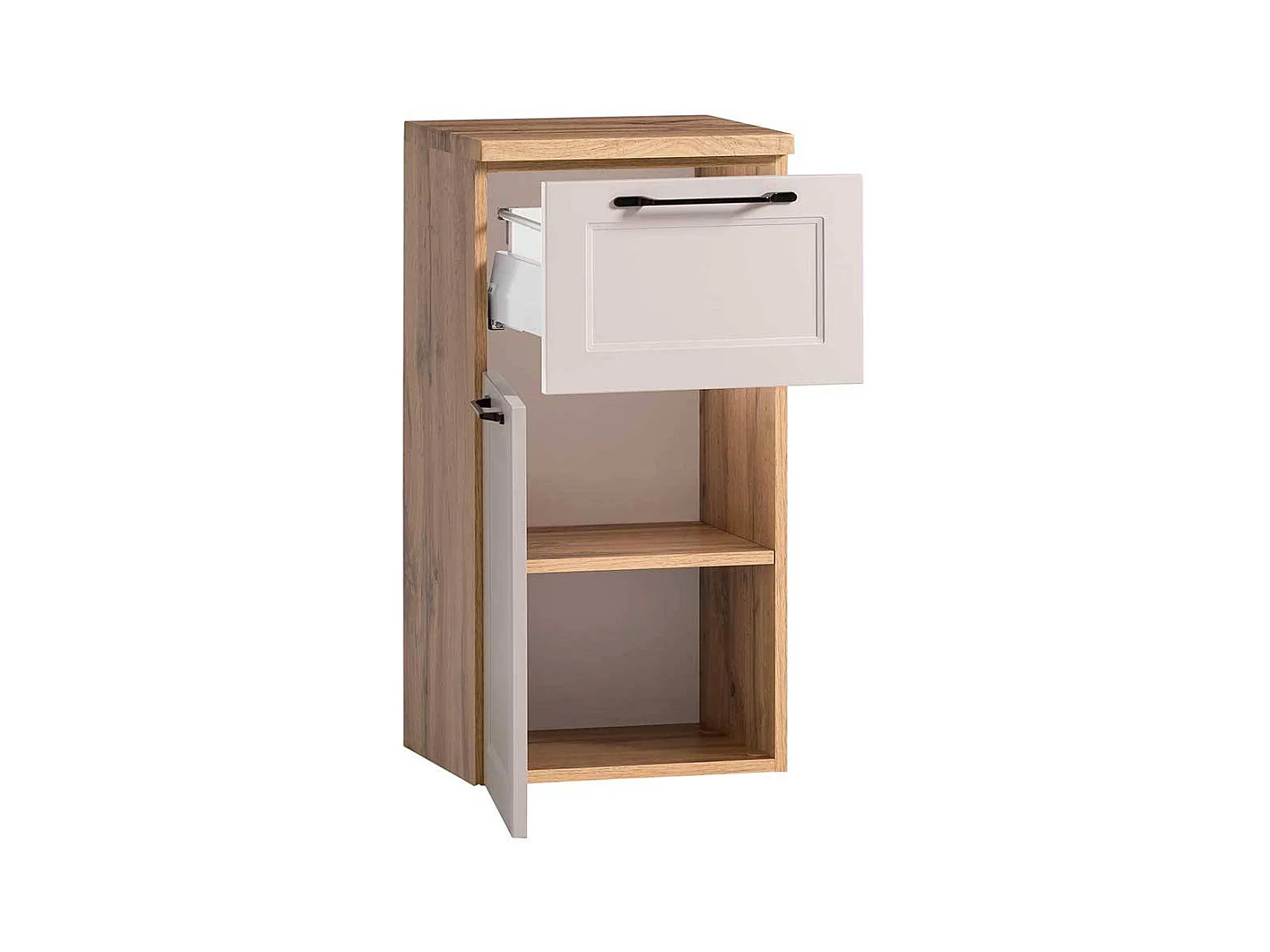 Badezimmerschrank Beistellschrank Bad im Landhausstil 40 cm breit