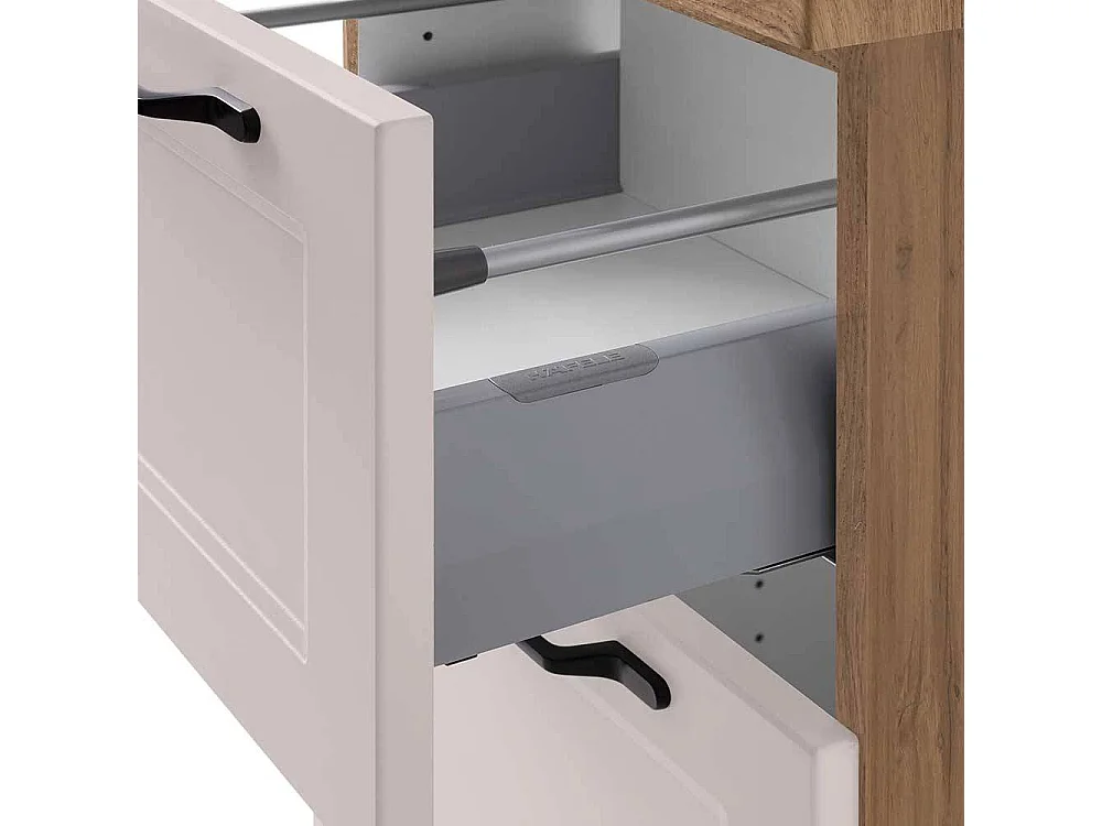 Badezimmerschrank Beistellschrank Bad im Landhausstil 40 cm breit