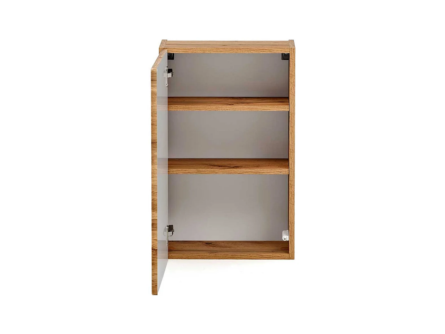 Badezimmer Hängeschrank im Wildeiche Dekor 1 türig