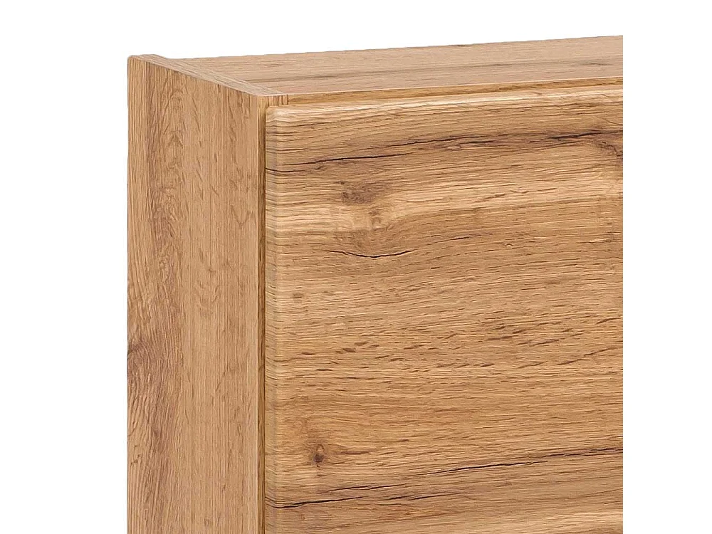 Badezimmer Hängeschrank im Wildeiche Dekor 1 türig