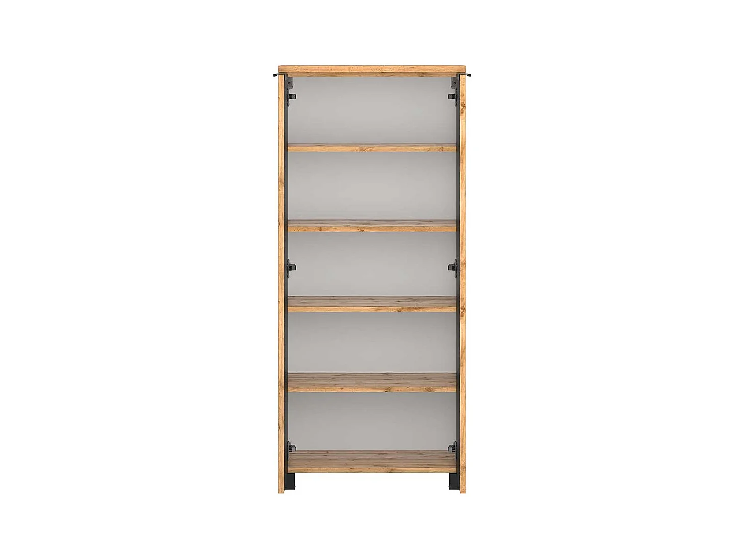 Moderner Badmidischrank hängend oder stehend Wildeichefarben