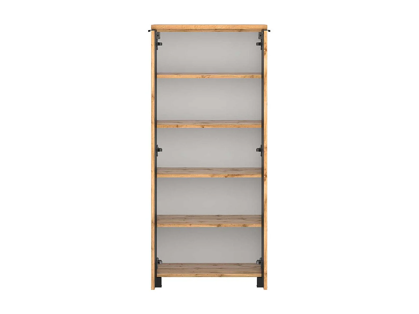 Moderner Badmidischrank hängend oder stehend Wildeichefarben