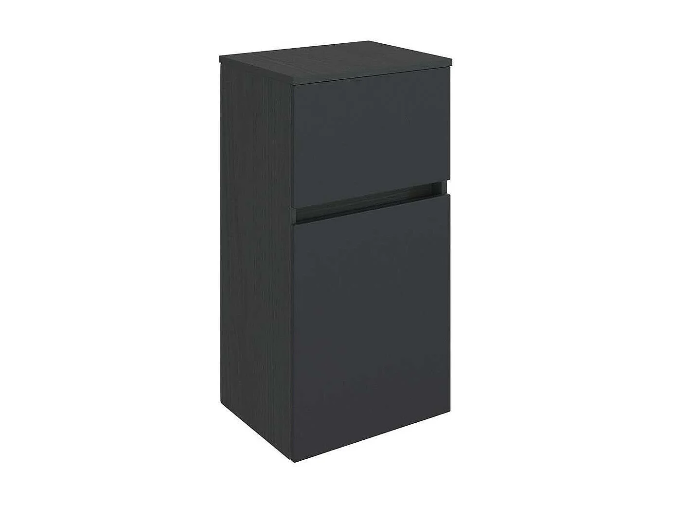 Bad Unterschrank in dunkel Grau Made in Germany