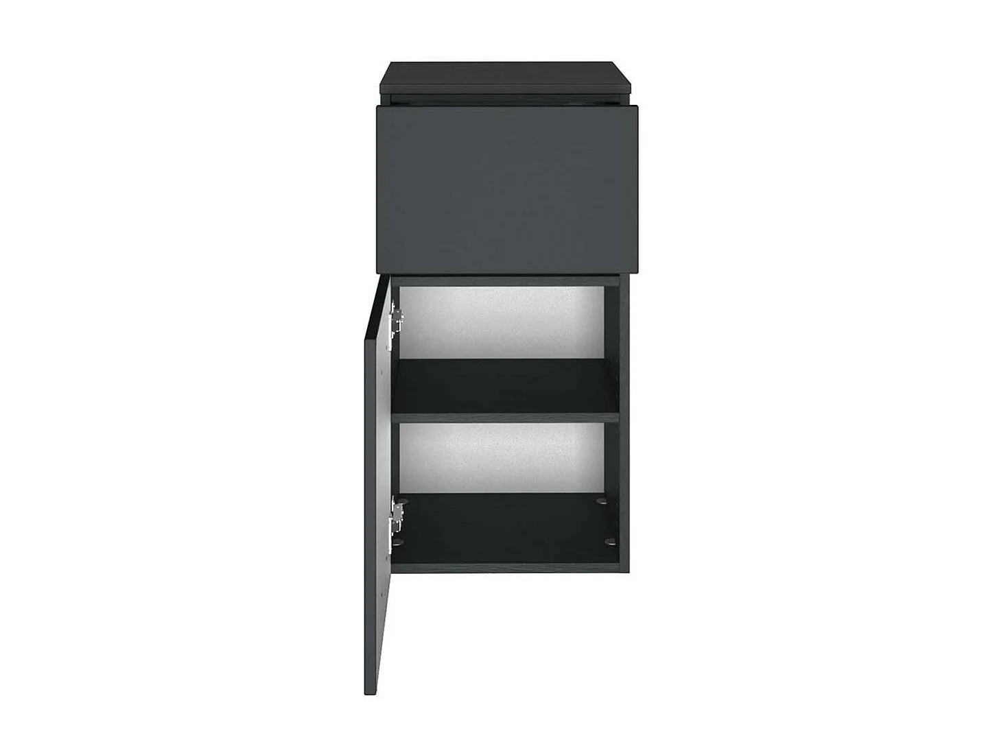 Bad Unterschrank in dunkel Grau Made in Germany