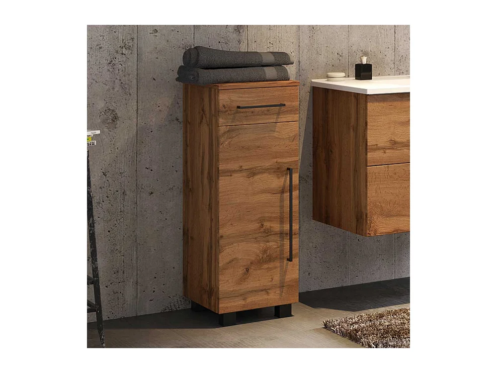 Badezimmerschränkchen in Wildeichefarben Made in Germany