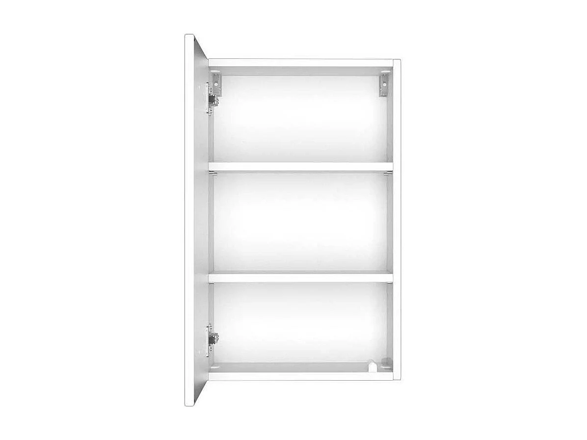 Weißer Hängeschrank für Bad 40 cm breit