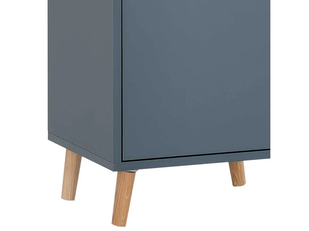 Badezimmermidischrank Skandi in Petrol zwei Schubladen