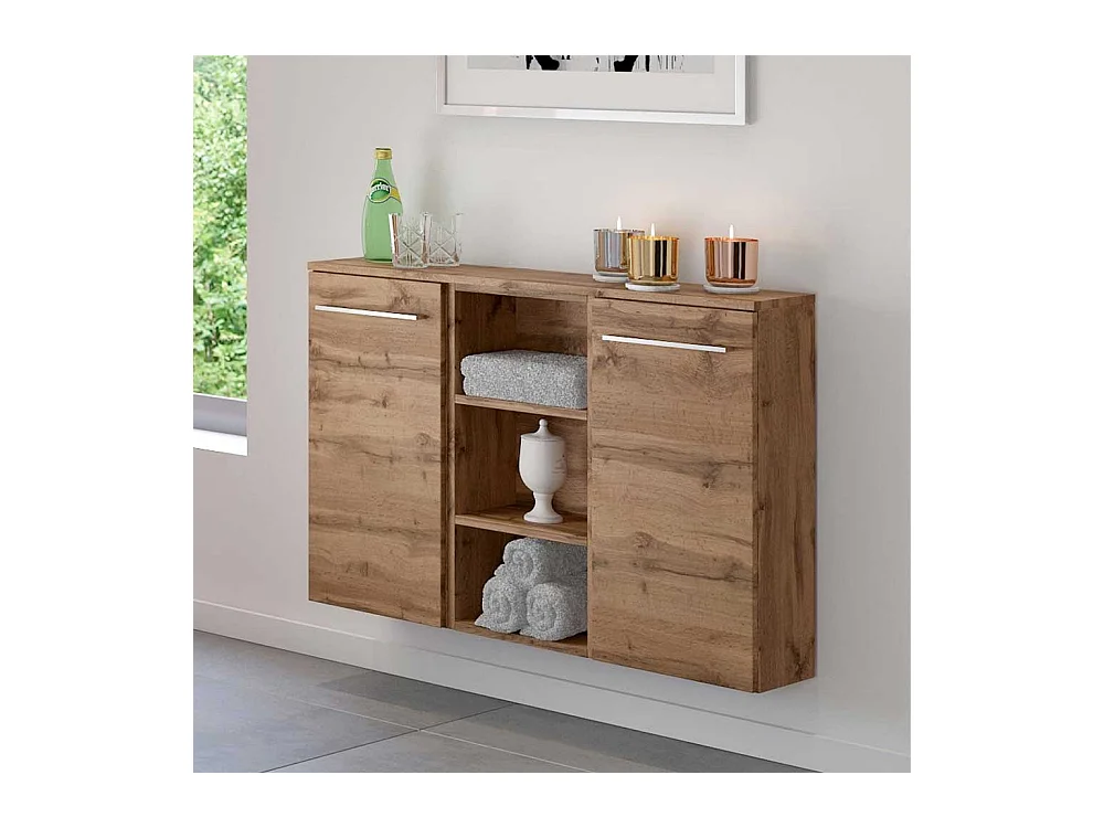 Sidboard für Badezimmer Wildeichefarben