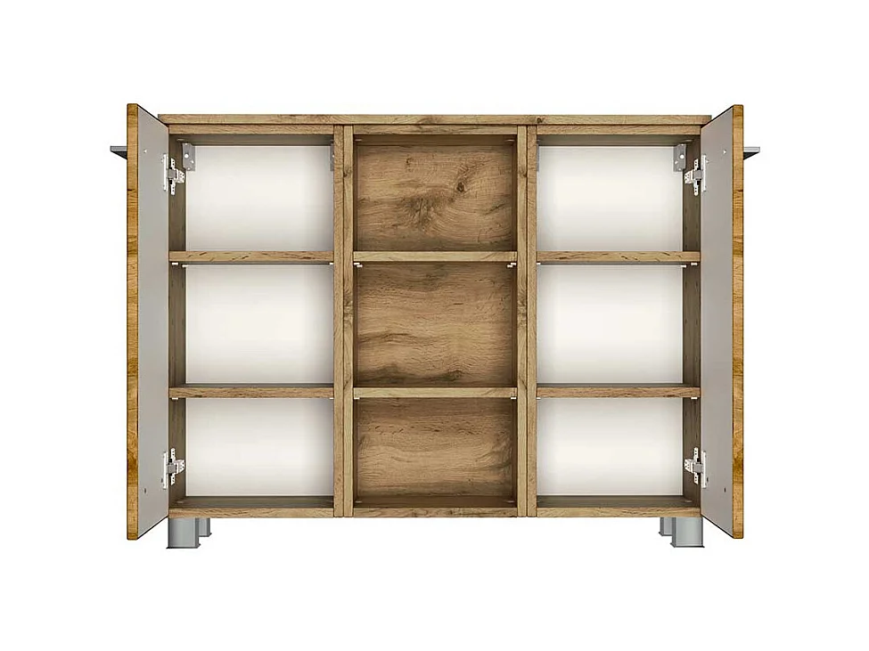 Sidboard für Badezimmer Wildeichefarben