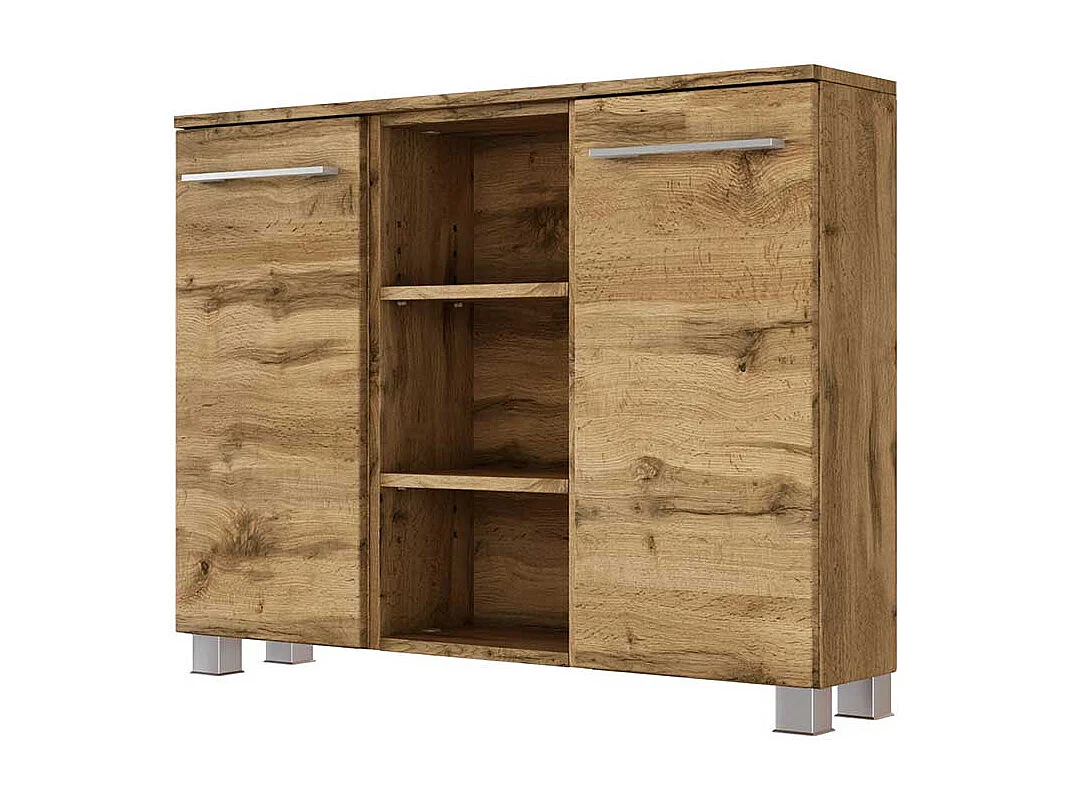 Sidboard für Badezimmer Wildeichefarben