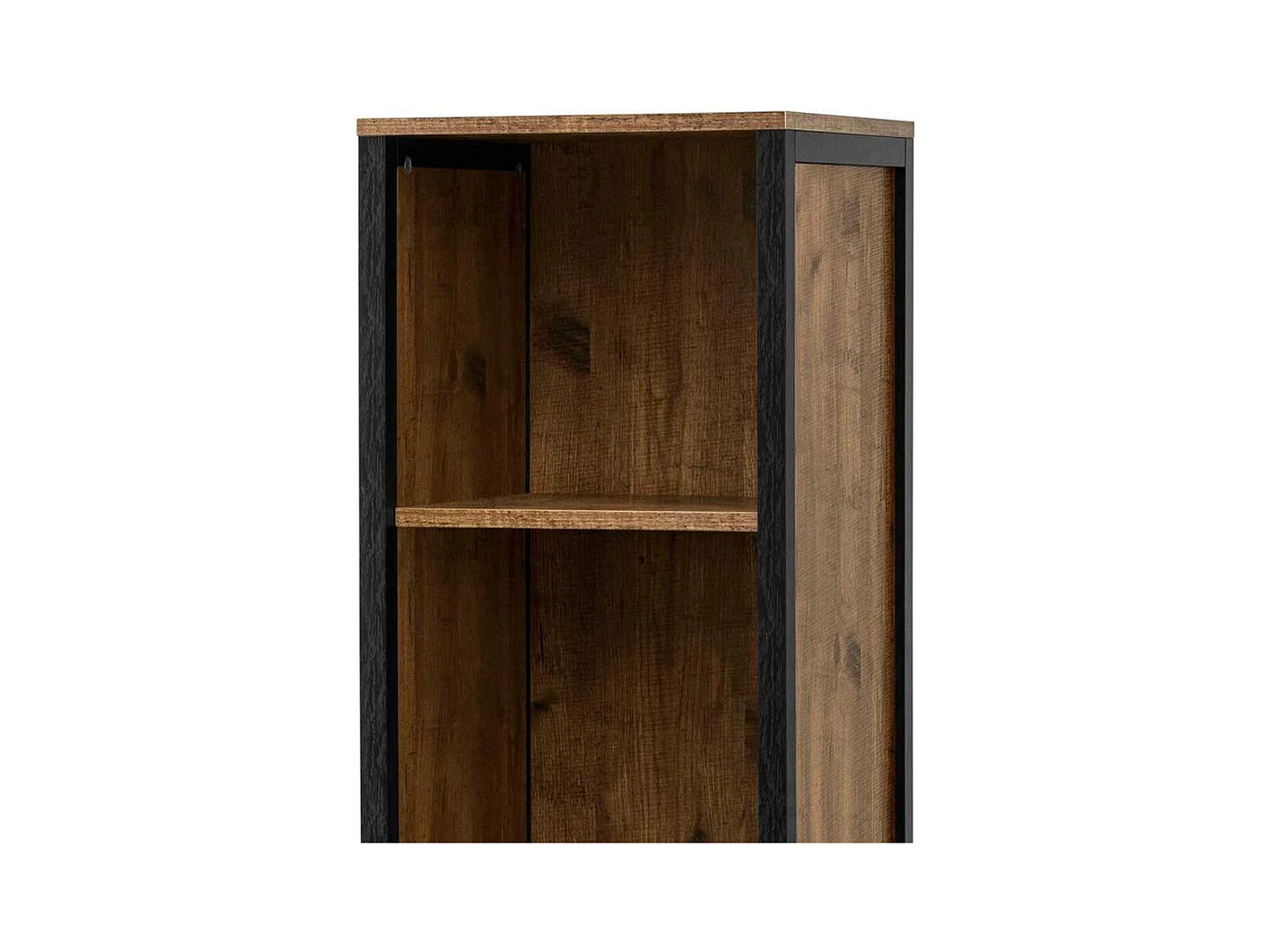 Badseitenschrank im Industry und Loft Stil Holz Optik Eiche verwittert