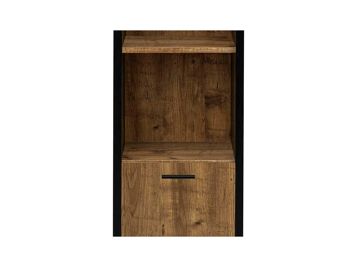 Badseitenschrank im Industry und Loft Stil Holz Optik Eiche verwittert