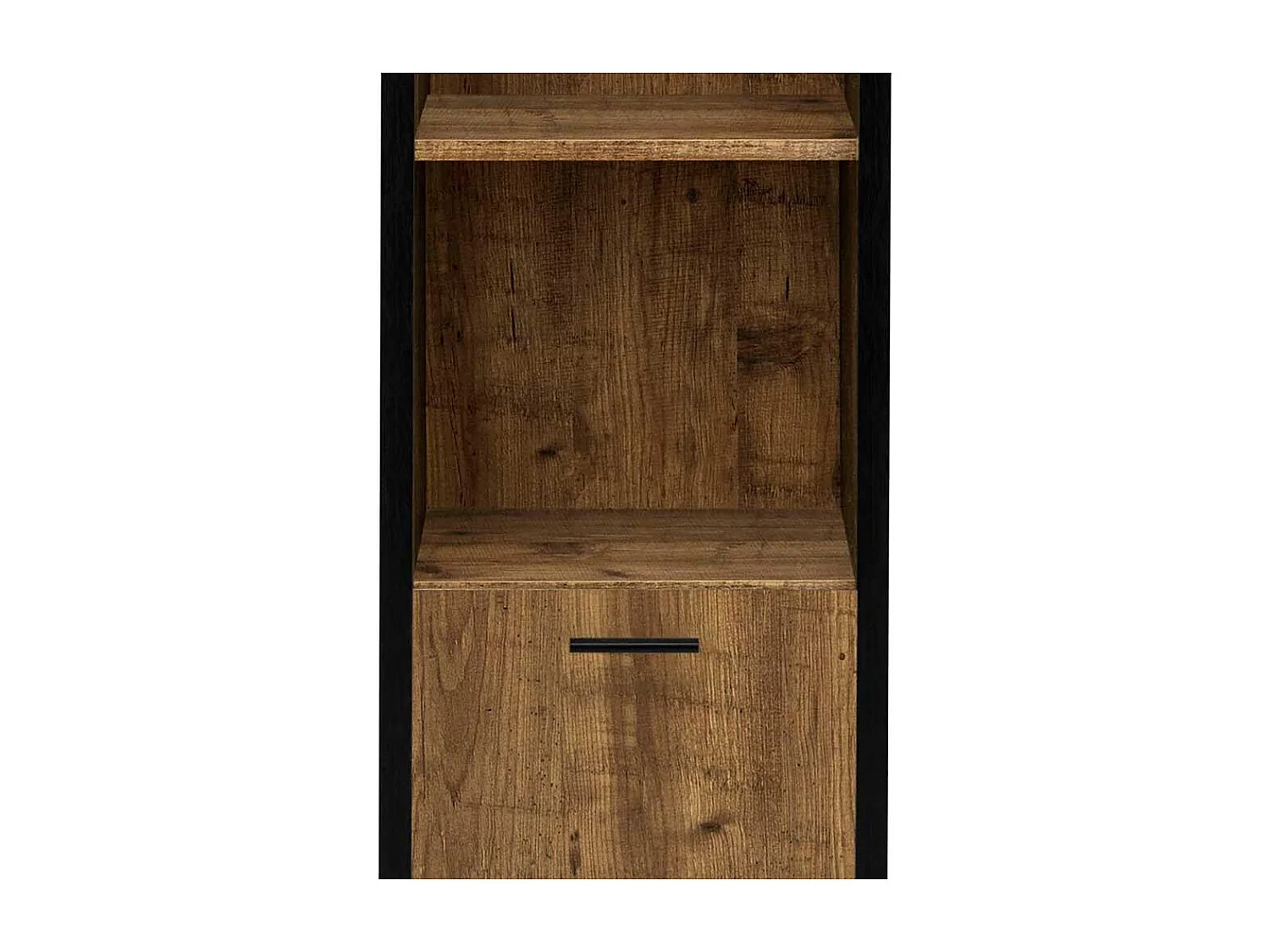 Badseitenschrank im Industry und Loft Stil Holz Optik Eiche verwittert