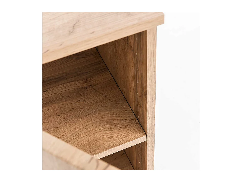 Badschrank in Wildeichefarben Landhausstil