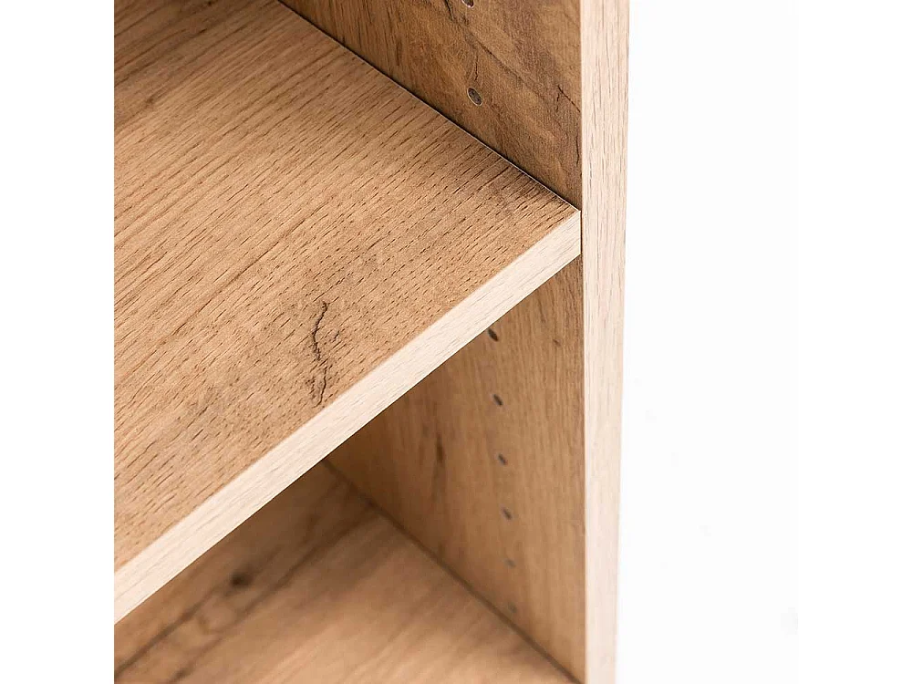 Badschrank in Wildeichefarben Landhausstil