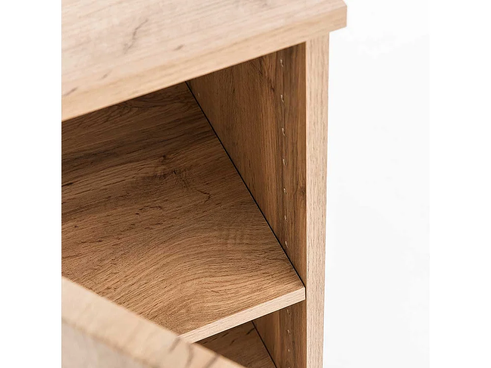 Badschrank in Wildeichefarben Landhausstil