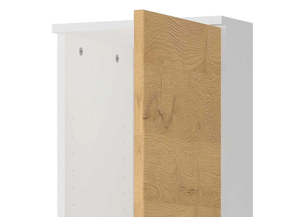 Moderner Bad Hochschrank Made in Germany stoßfesten ABS Kanten