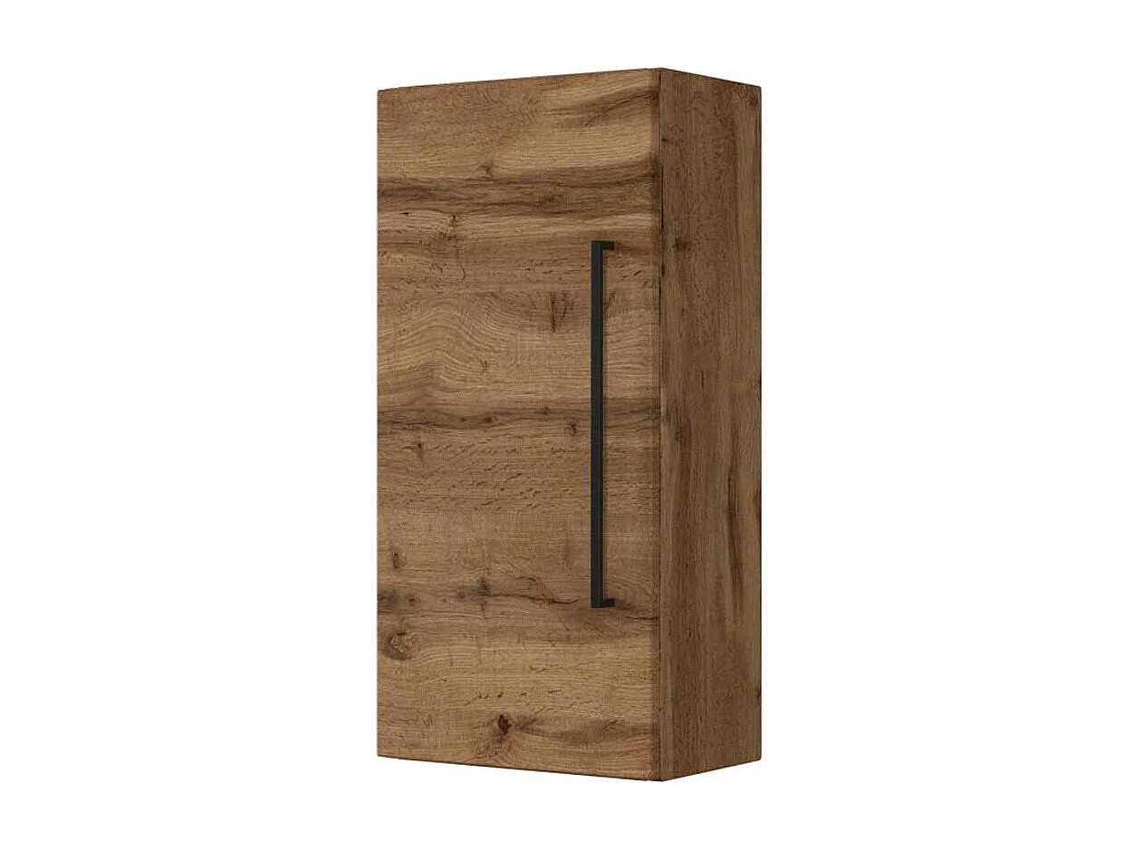 Badezimmer Hängeschrank in Wildeichefarben 30 cm breit