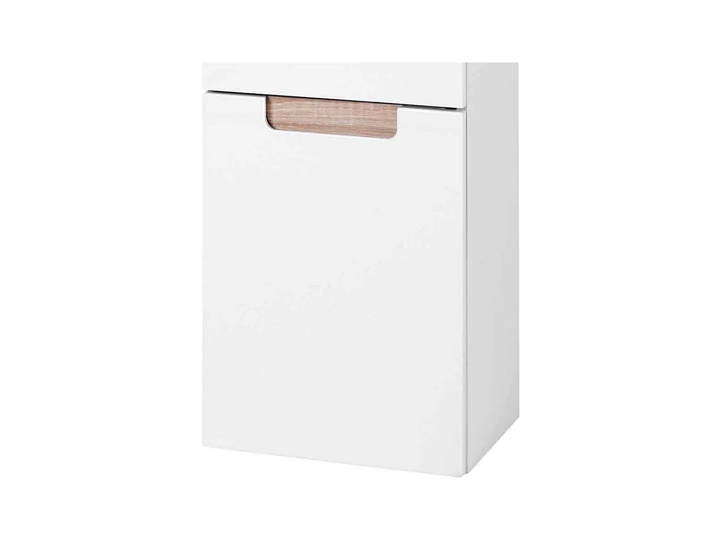 Bad Schrank aus MDF Eiche Dekor