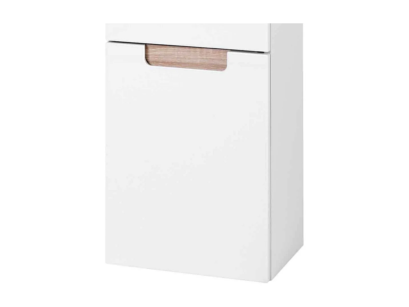 Bad Schrank aus MDF Eiche Dekor