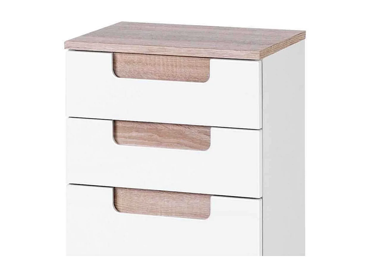 Badezimmer-Hängeschrank mit Griffmulden Wandmontage