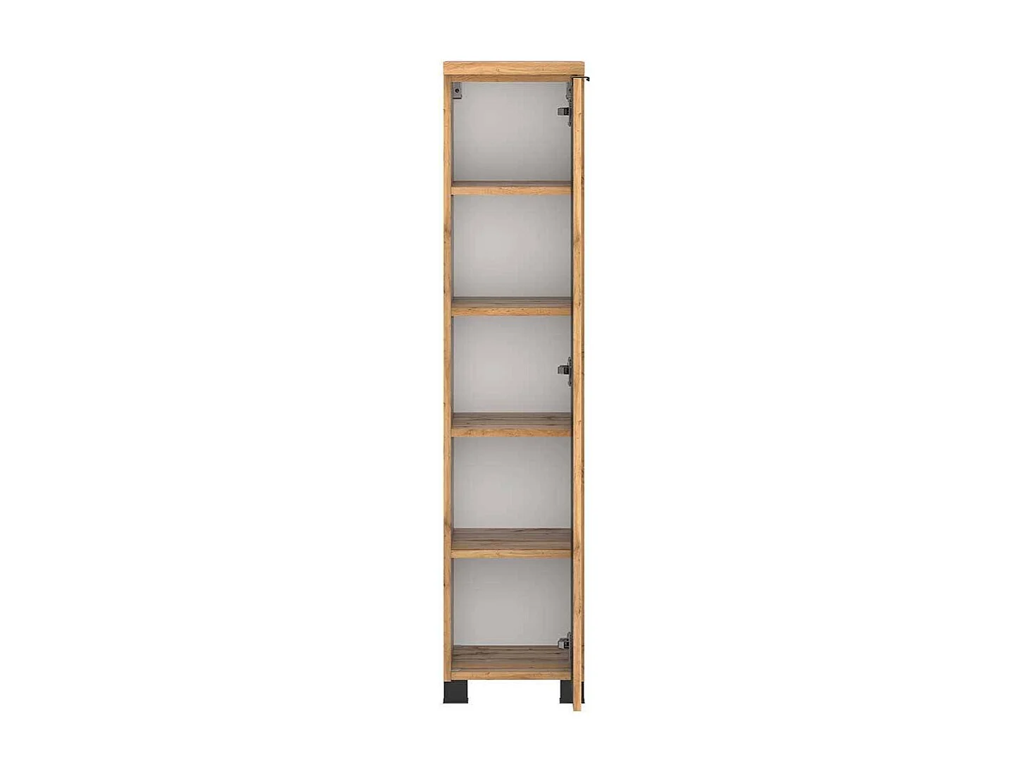 Midi Badschrank modern in Wildeichefarben Made in Germany