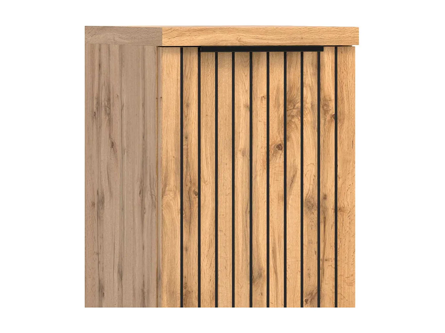 Midi Badschrank modern in Wildeichefarben Made in Germany