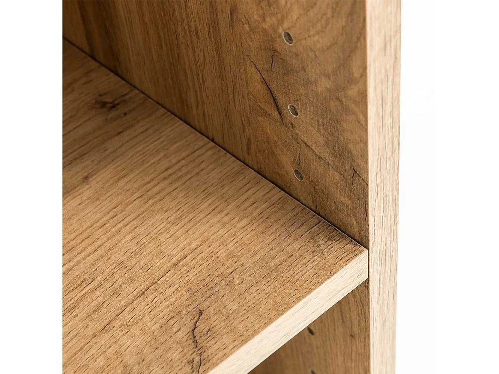 Midi Badschrank modern in Wildeichefarben Made in Germany