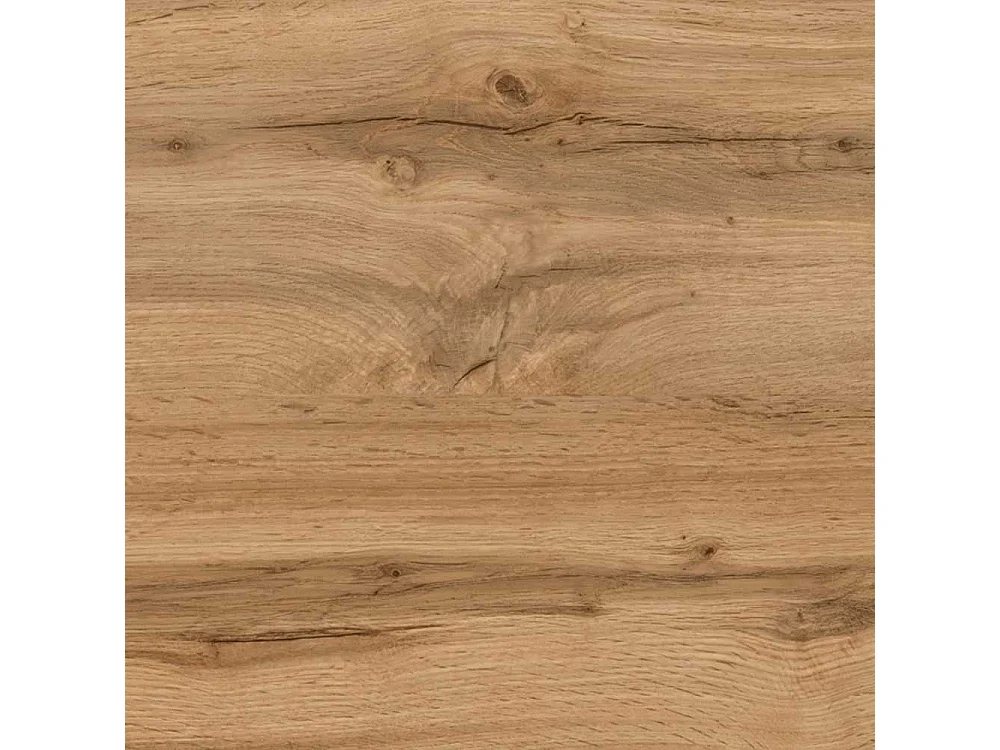 Badseitenschrank im Landhausstil Tür in Baumkantenoptik