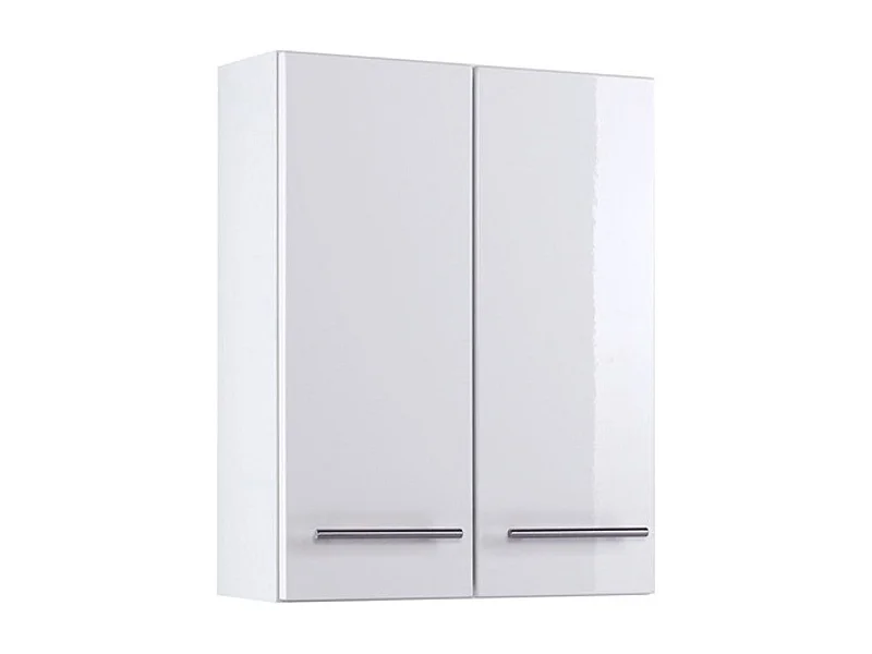 Hängeschrank in Hochglanz-Weiß 50 cm breit