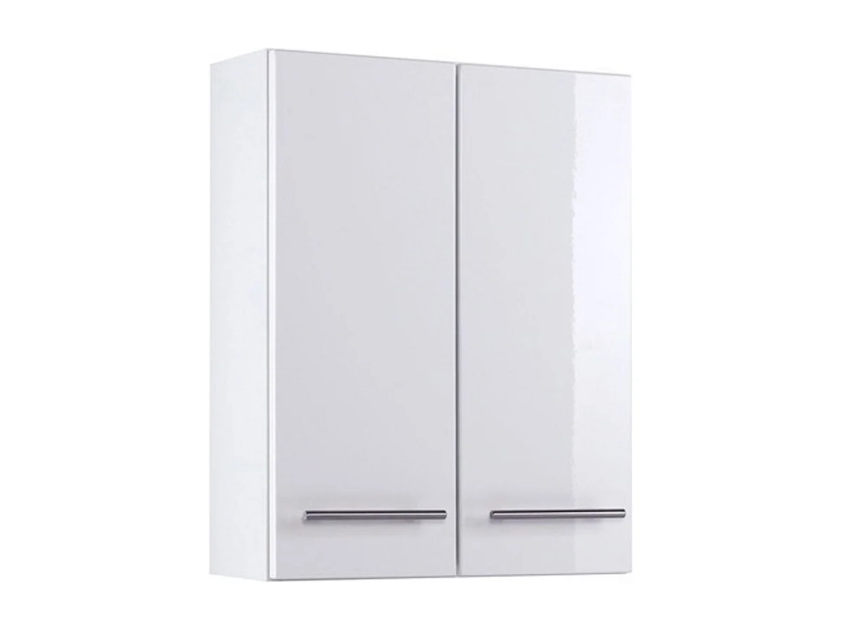 Hängeschrank in Hochglanz-Weiß 50 cm breit