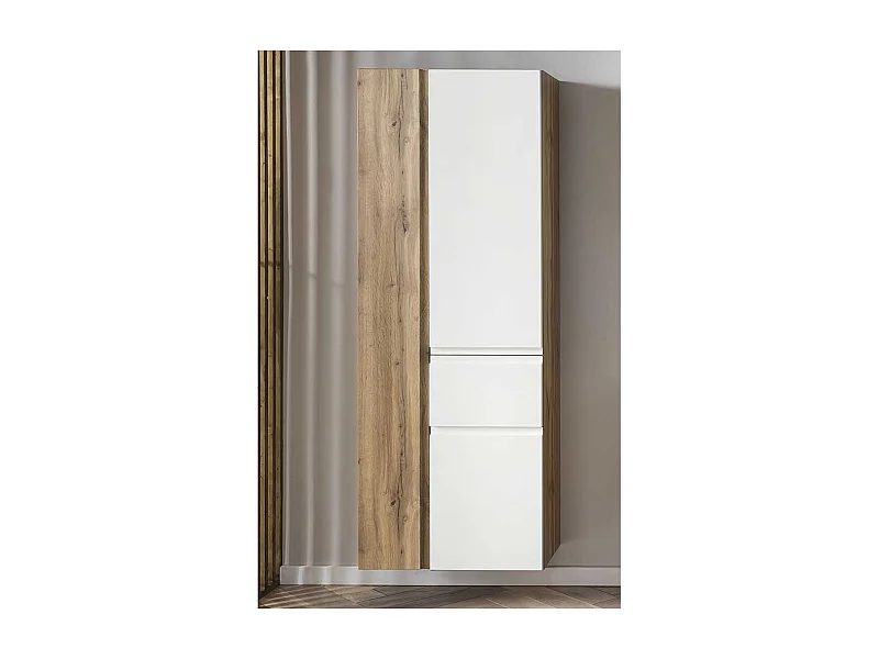 Großer Badezimmer Schrank Made in Germany Soft Close Türen und Schublade