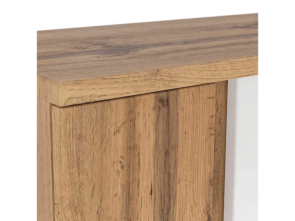 Badezimmermidischrank modern in Wildeichefarben und Weiß Made in Germany