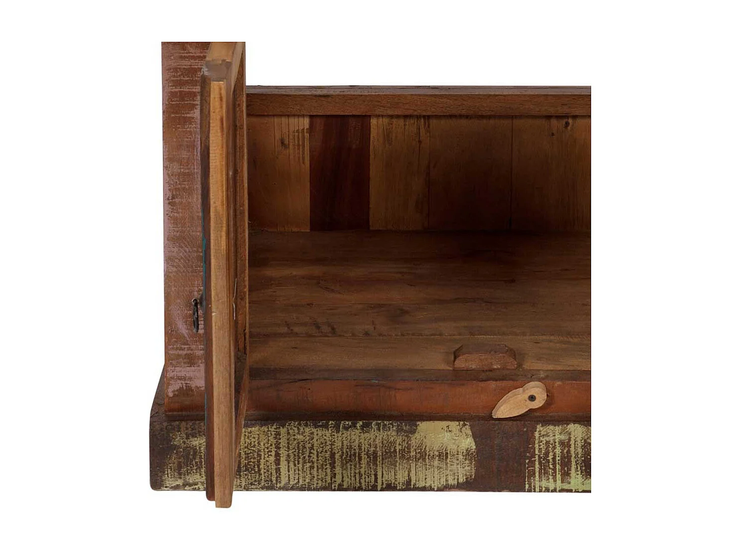 Badschrank aus Massivholz Shabby Chic Design