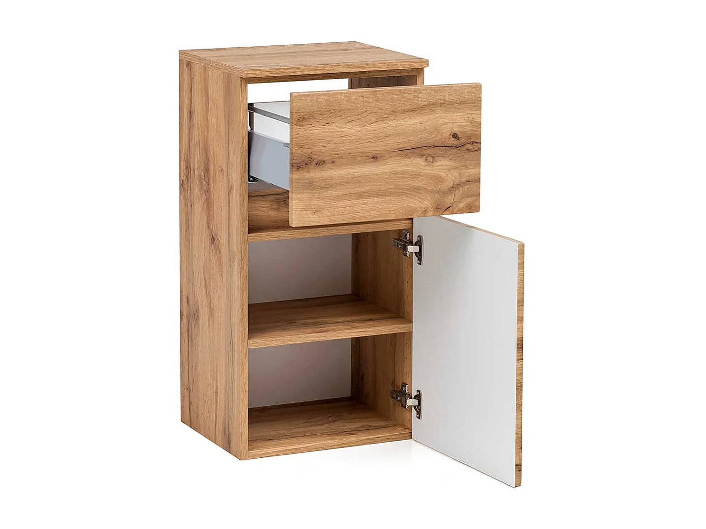 Badezimmer Unterschrank im Wildeiche Dekor modern