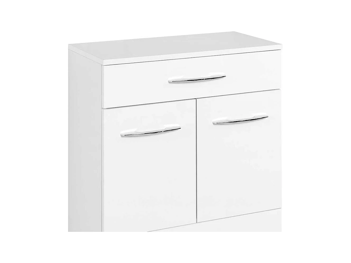 Bad Unterschrank in Weiß 60 cm breit