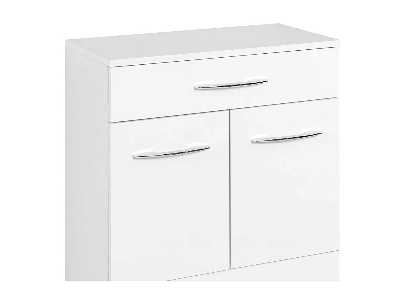 Bad Unterschrank in Weiß 60 cm breit