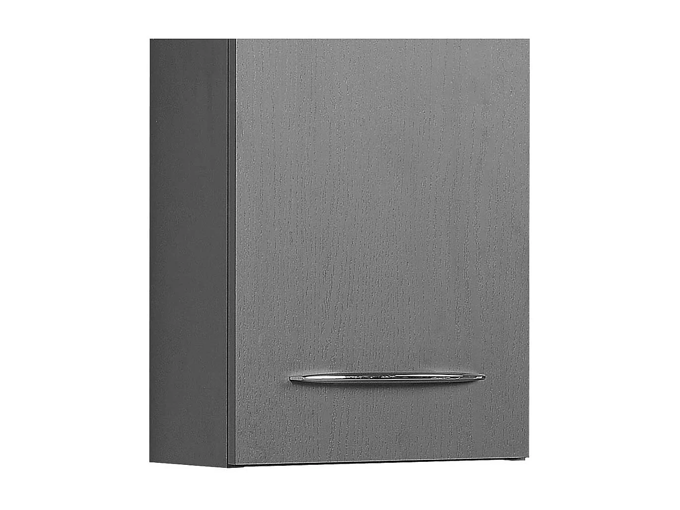 Badezimmer Hängeschrank in Grau 30 cm breit