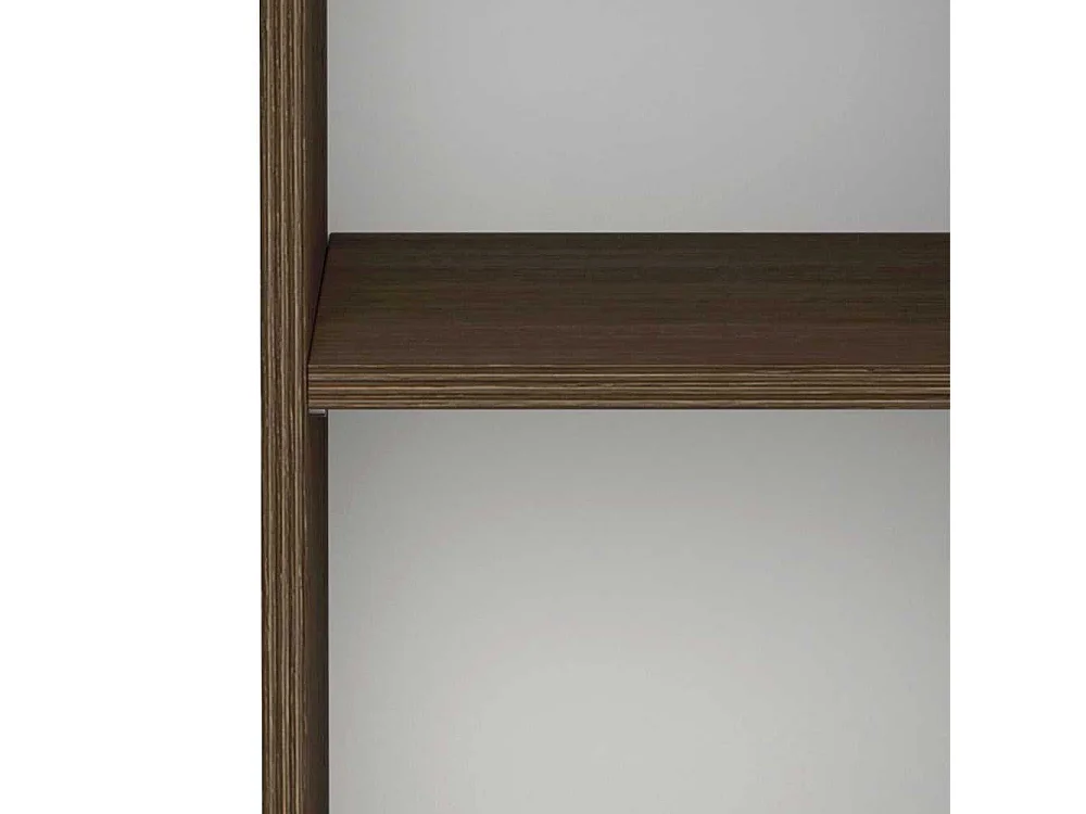 Badezimmerschrank Badschrank mit Vierfußgestell in Eiche dunkel