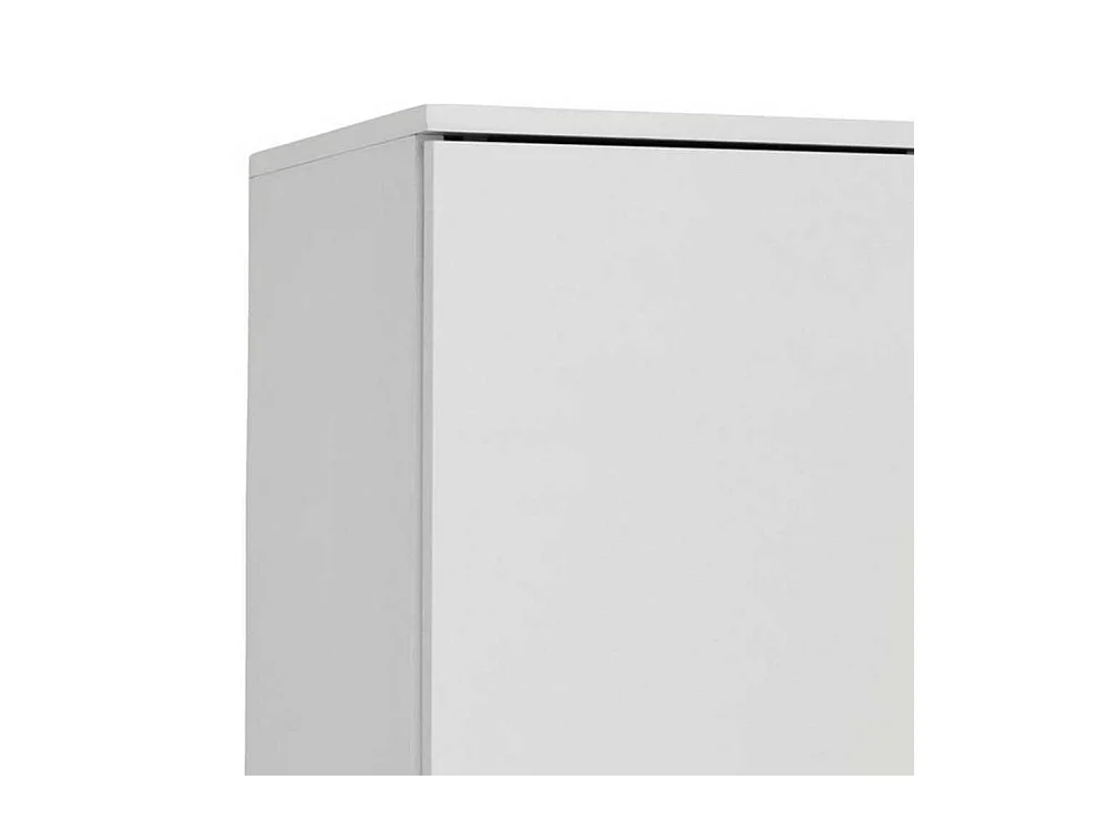 Hochschrank Badezimmerschrank mit Drehtüren 161 cm hoch