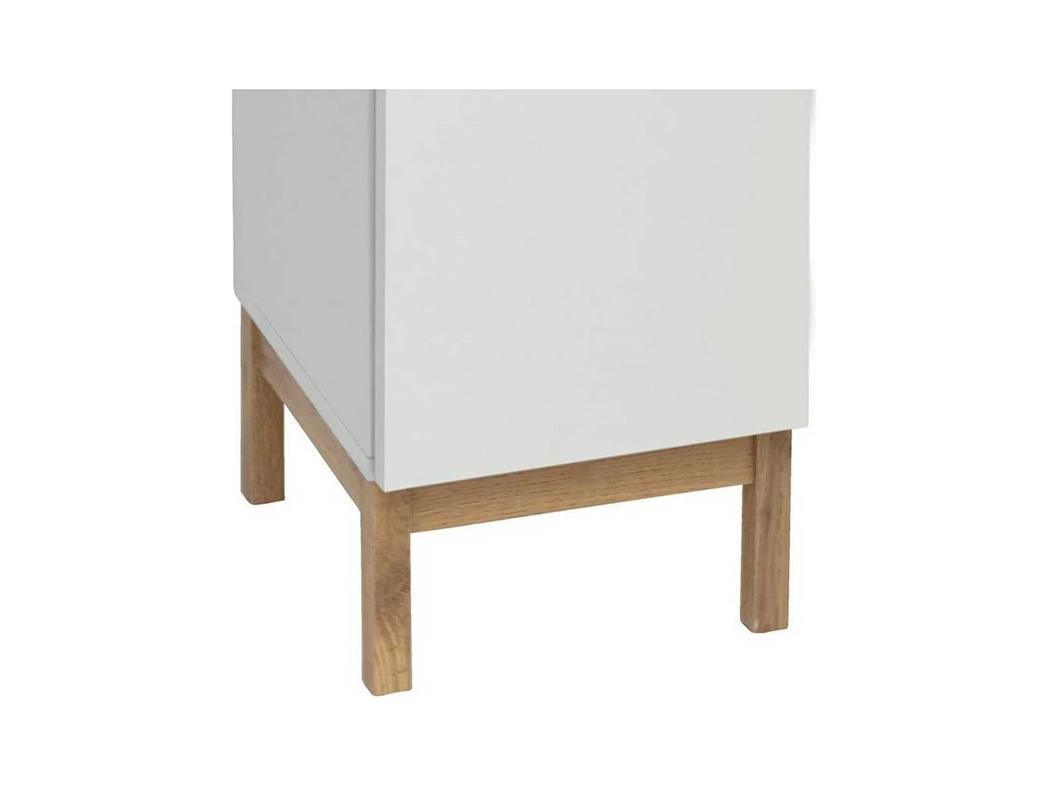 Hochschrank Badezimmerschrank mit Drehtüren 161 cm hoch