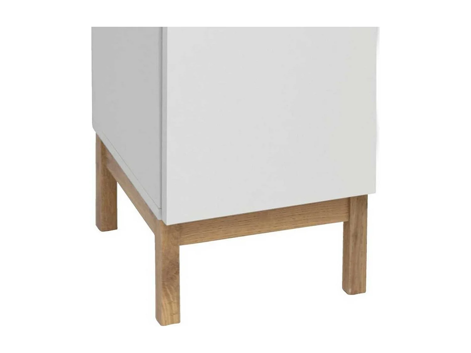 Hochschrank Badezimmerschrank mit Drehtüren 161 cm hoch