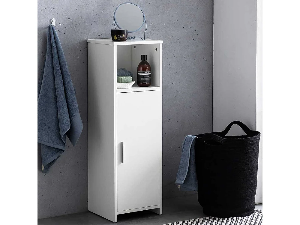 Badezimmer Unterschrank in Weiß 30 cm breit