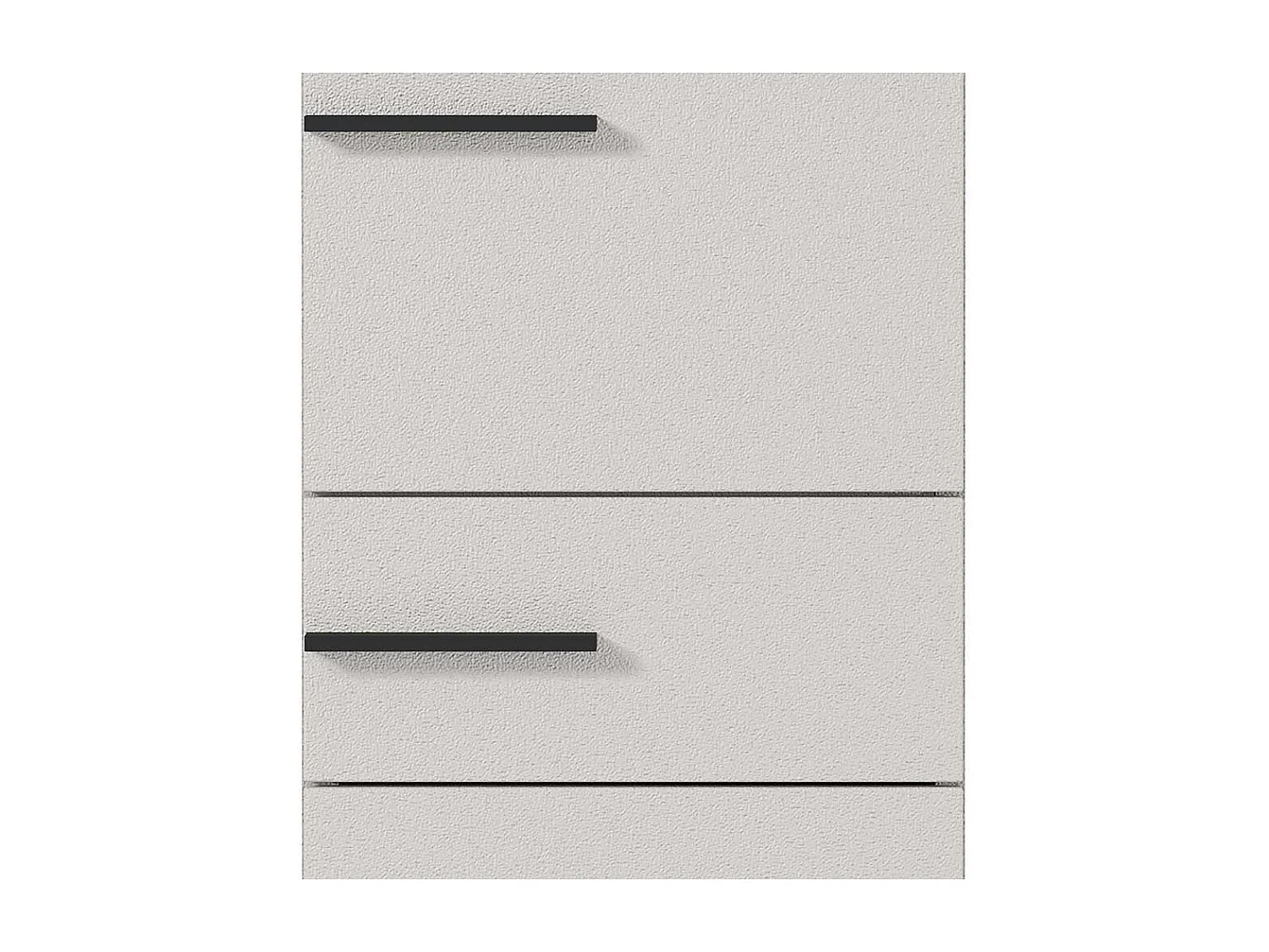 Badezimmer Hochschrank in Hellgrau Nussbaumfarben