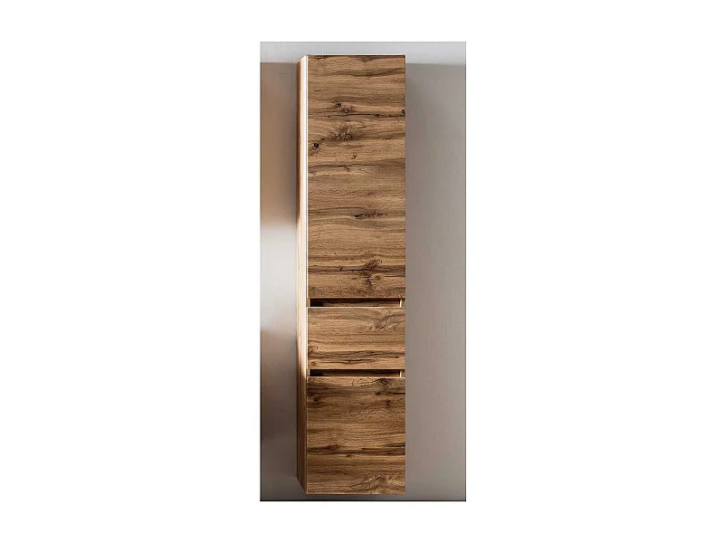 Badseitenschrank 185 cm hoch Landhausstil