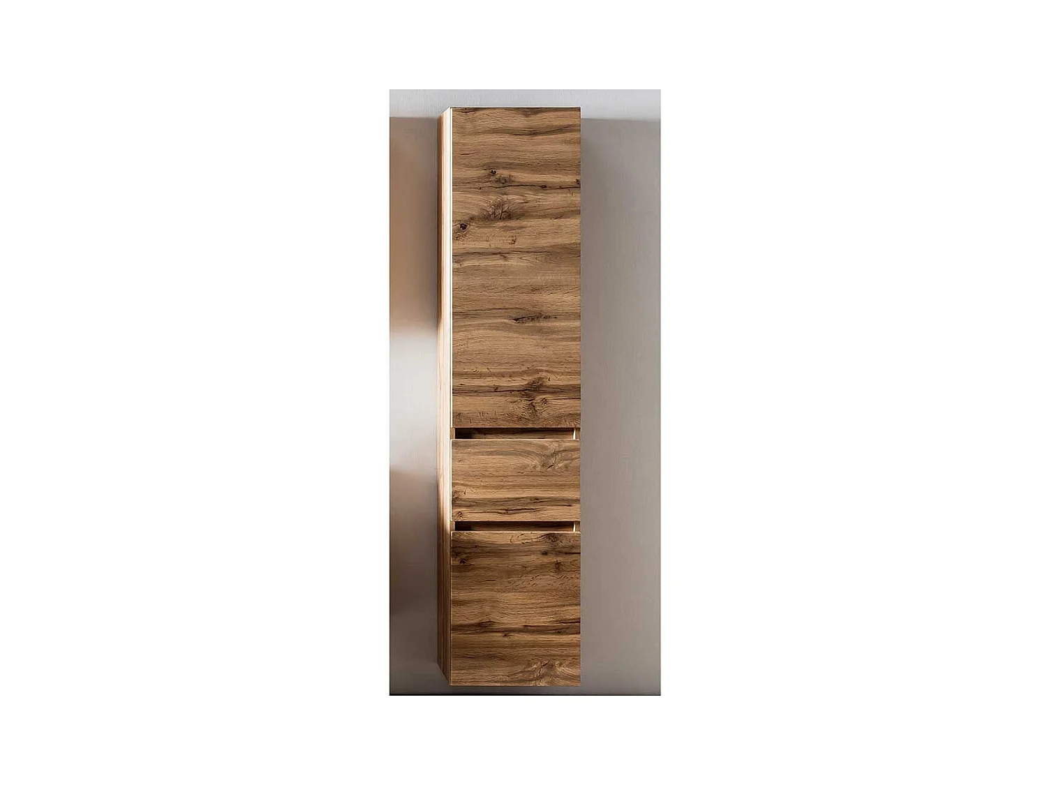 Badseitenschrank 185 cm hoch Landhausstil