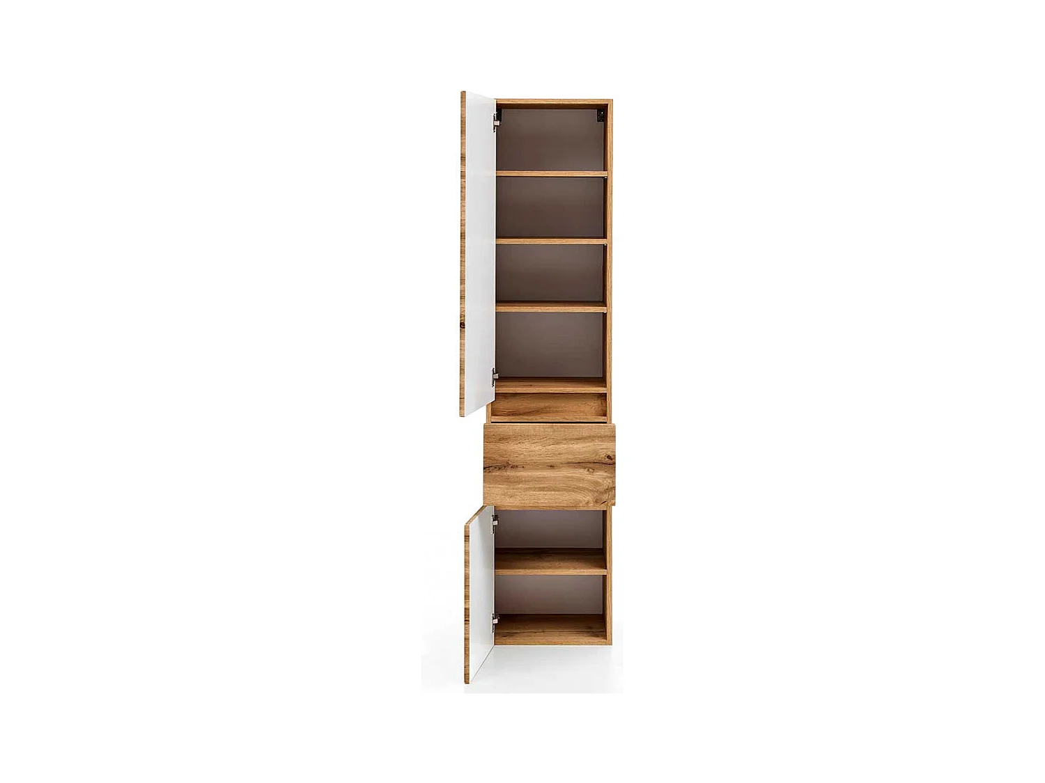 Badseitenschrank 185 cm hoch Landhausstil