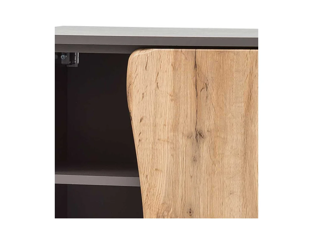 Badezimmerschrank im Landhausstil Tür mit Baumkante NB